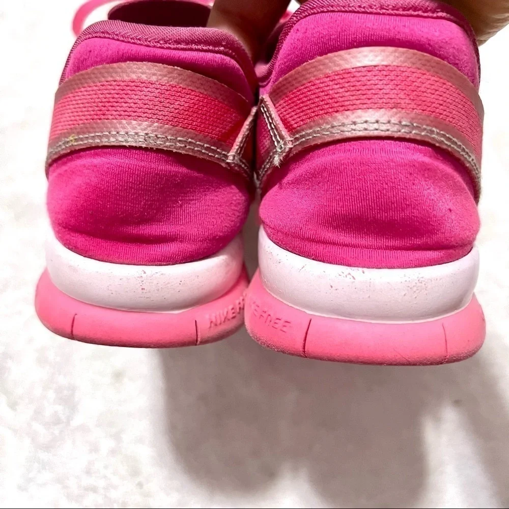 NIKE Women's Free 5.0 TR Fit 5 Print pink Shoes sneakers size 6
